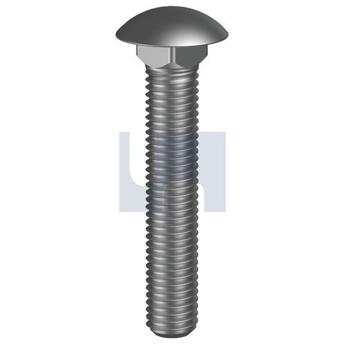 316 DIN603 CUP HEAD: M10 X 150