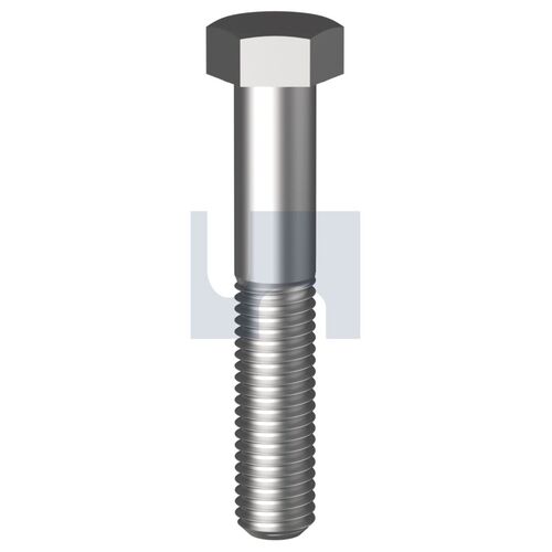 316 HEX BOLT: 1/2BSW X 1-3/4