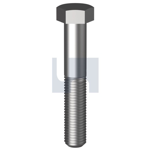 G8 BLK HEX BO:  3/4UNF X 8-1/2