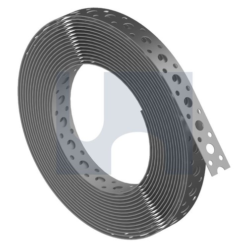 GALV STRAP L/DUTY: 0.6X25X 6M