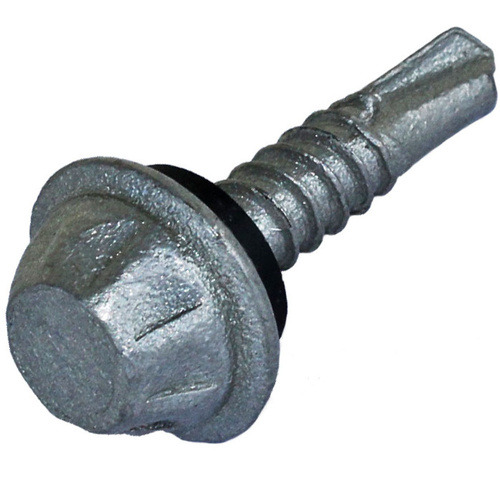 12G X 25mm KINMAR PERMANENT SELF DRILLING SCREW CL4 GALV