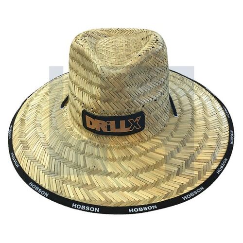 DRILLX WIDE BRIM STRAW HAT