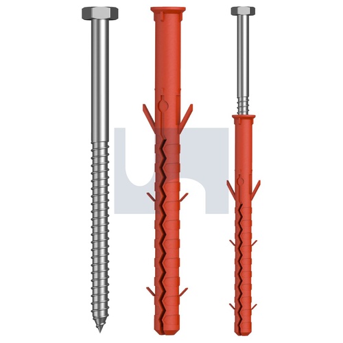 Z/P NYL PLUG GBD-HH: 10 X 100