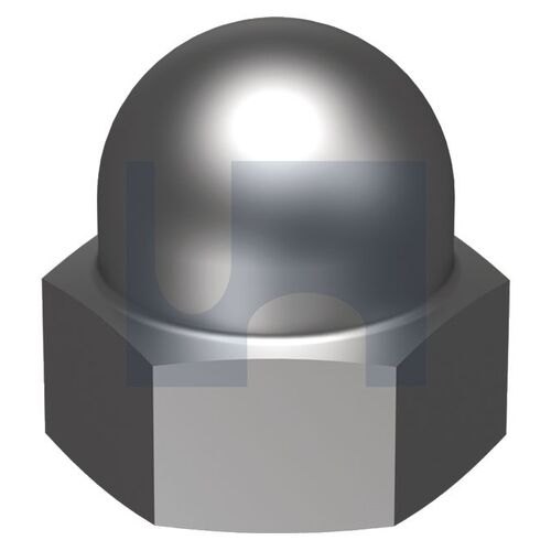 CR HEC1587 CL5 HX DOME NUT: M8