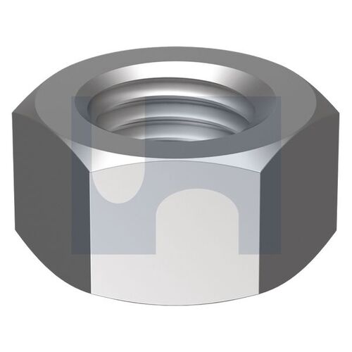 316 STAINLESS NUT:   1/4 UNF