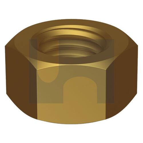 BRASS AS1112 HEX NUT:  M3