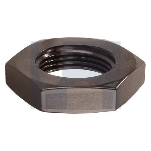 NYL UV BLK LOCK NUT: M10